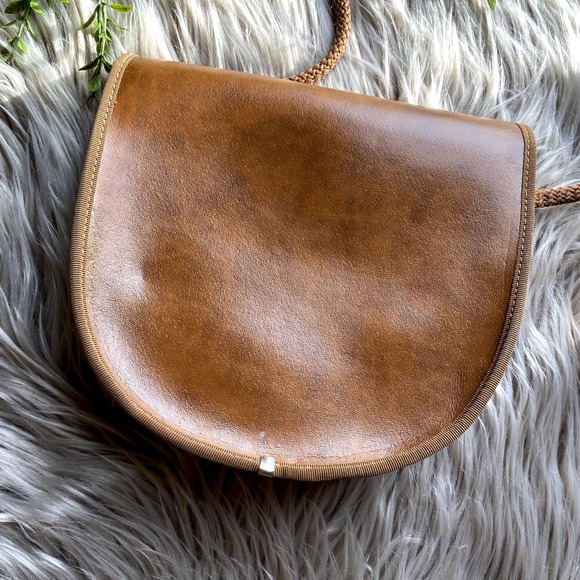 *SOLD* Vintage Leather Hand-Tooled Purse - Picture 4 of 8